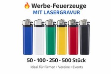 Werbe Feuerzeuge inklusive