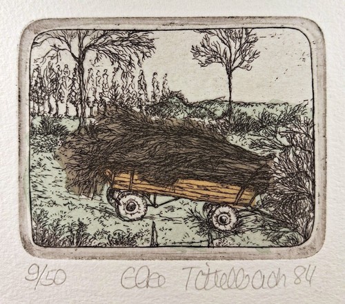 Aquatinta 1984 signiert - 1984.,