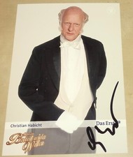 Christian Habicht Orig signierte Autogrammkarte Braut wider Willen Autogramm #15