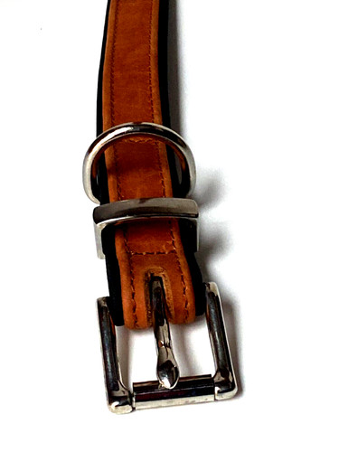 Lederhalsband für