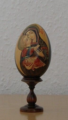 Russische ikone gottesmutter - russische,