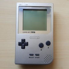 Nintendo Gameboy Pocket Konsole SILBER SILVER Handheld Spielkonsole