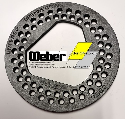 Unterer brennerring leitring - brennerring,