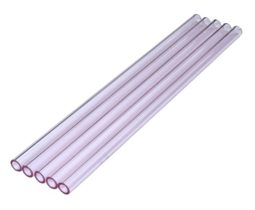 Borosilikatglas rohr pink alle - borosilikatglas,