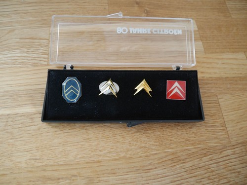 4er set jahre citroen pins - 4er-set,