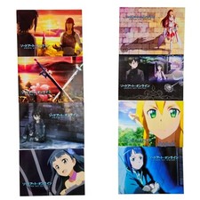 8x Sword Art Online Postkarten