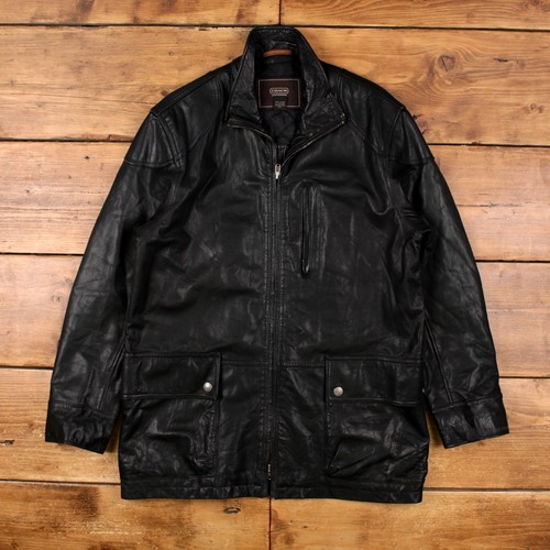 Coach lederjacke mantel - coach,