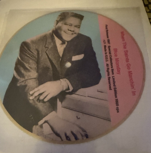 50s rock vinyl - picture, disc
