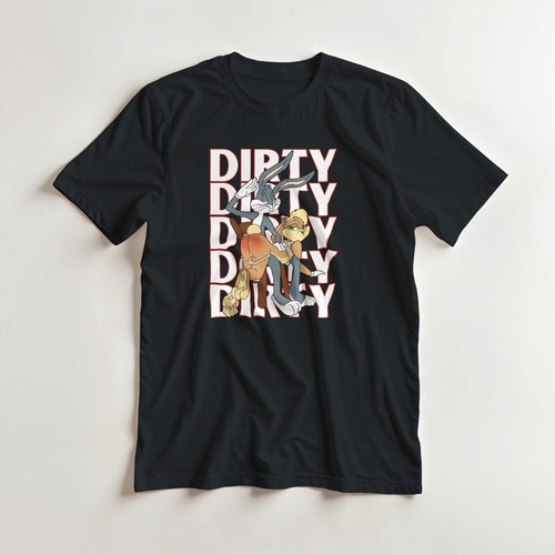 Shirt mit bugs - lola, bunny