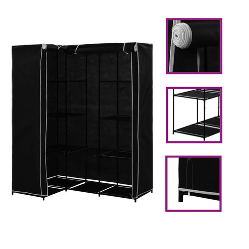 Vidaxl eckkleiderschrank - vidaxl,
