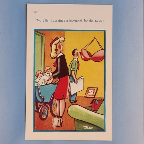 Comic postkarte 1960 - comic, sexy
