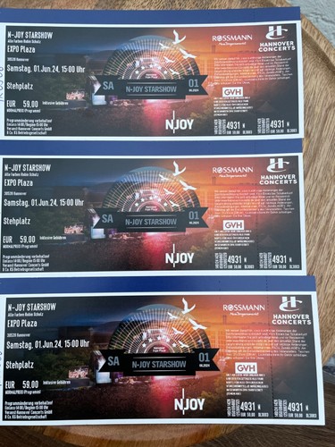 Tickets njoy starshow - starshow, in