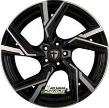 Tomason AR1 black diamond polished 8x18 ET43 - LK5/112 ML66.6 Felge Alu