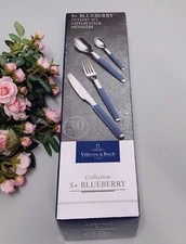 Villeroy & Boch S+ blau (Blueberry) 30tlg. Besteck OVP NEU V&B mehr da