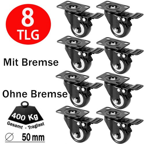 Schwerlastrollen für - 8x,