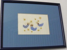 Kreuzstich Stickbild Fremme