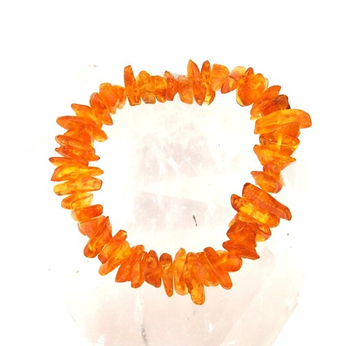 Bernstein armband orange gelb - orange,