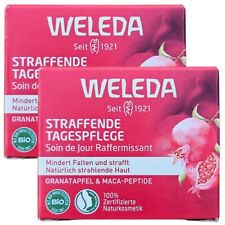 2 x WELEDA Straffende Tagespflege Granatapfel & Maca-Peptiden 40ml