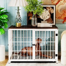 Xxl hundekäfig holz - /, stahl