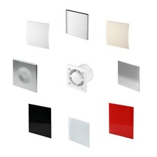 SEHR LEISE Lüfter Badventilator Abzugsventilator - Ø100mm / Ø125mm - EU Marke