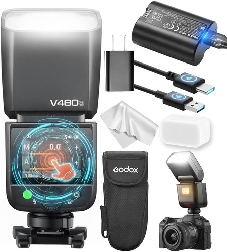 Godox blitz v480 kamera - blitz,