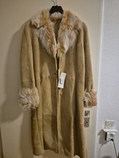 JOBIS Pelz/Fell- Mantel creme