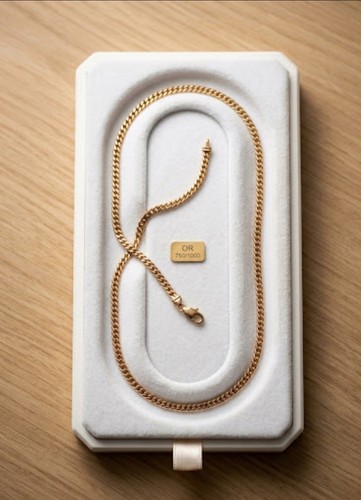 Halskette gold 750 karat - gold, 18