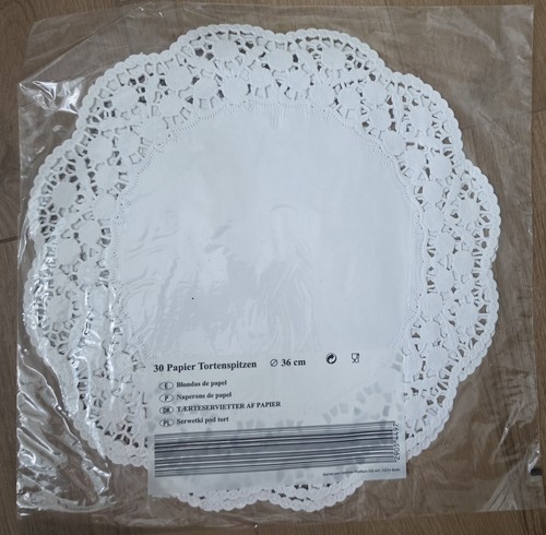Tortenspitzen aus papier ø - 30,