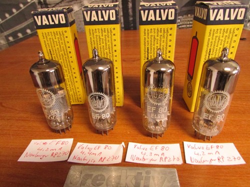 Valvo röhre 80 - ef,
