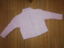 Kiki & Koko Mädchen Strickjacke Strick Jacke Weste rosa Baumwolle Gr. 92 98 