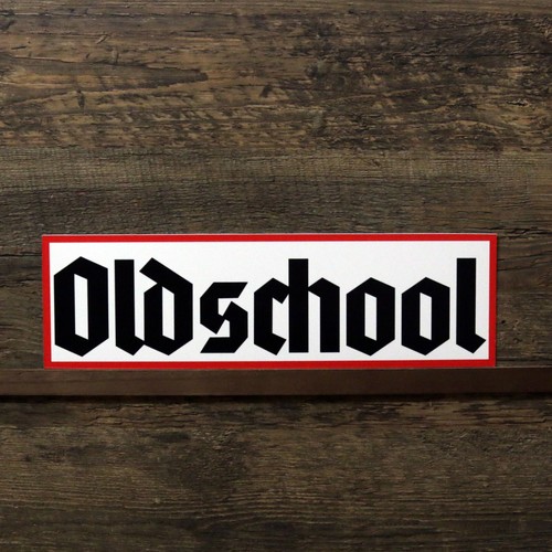 Schild oldschool wegweiser - oldschool,