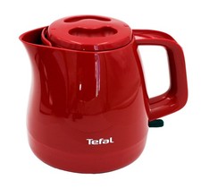 Tefal Wasserkocher 0,8 l 2400W rot Kalkfilter Reisewasserkocher KO1535 