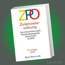 ZIVILPROZESSORDNUNG (ZPO) |