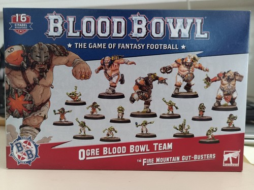 Ogre blood bowl team fire - bowl,