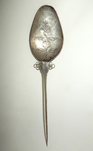 Tupu antik silber ziseliert - tupu,