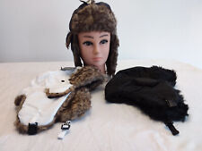 Herren/Damen Pilotenmütze Chapka Fellmütze Fliegermütze + Nr. 132-134 +