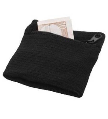 Schweißband mit tasche - schweißband, &