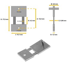 Pendelfeder für standuhren - pendelfeder,