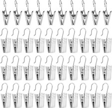 10-50x Vorhang Clips Metall