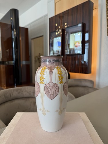 Kpm berlin jugendstil vase mit - vase,