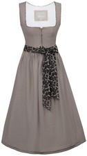 MarJo Dirndl Solea taupe Leo