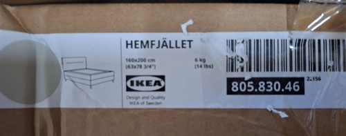 Ikea hemfjället boxspringbett - ikea,