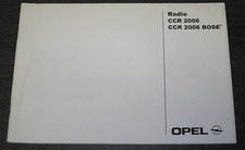 Handleiding Opel CCR 2006 Bose