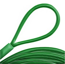 Stahlseil ummantelt mit Ösen