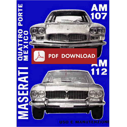 Maserati mexico am107 am112 - am107,