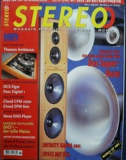 STEREO 6/98 PIONEER DV 505,DVL 909,SONY DVP S 715,CHORD CPA 220,SPM 600,THIEL CS