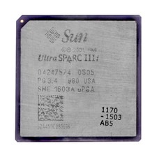 SUN UltraSPARC IIIi 1600MHz