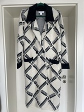 ?Joseph Ribkoff Vanilla-Black Mantel Gr. L ?aktuell neu