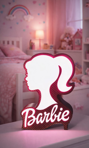 Barbie led leuchtkasten - barbie, usb