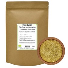 Bio Carnaubawachs T1 – 100g-25kg Veganes Premium-Wachs aus Brasilien E903